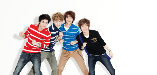 Fashion brand SHINee photoshoot
