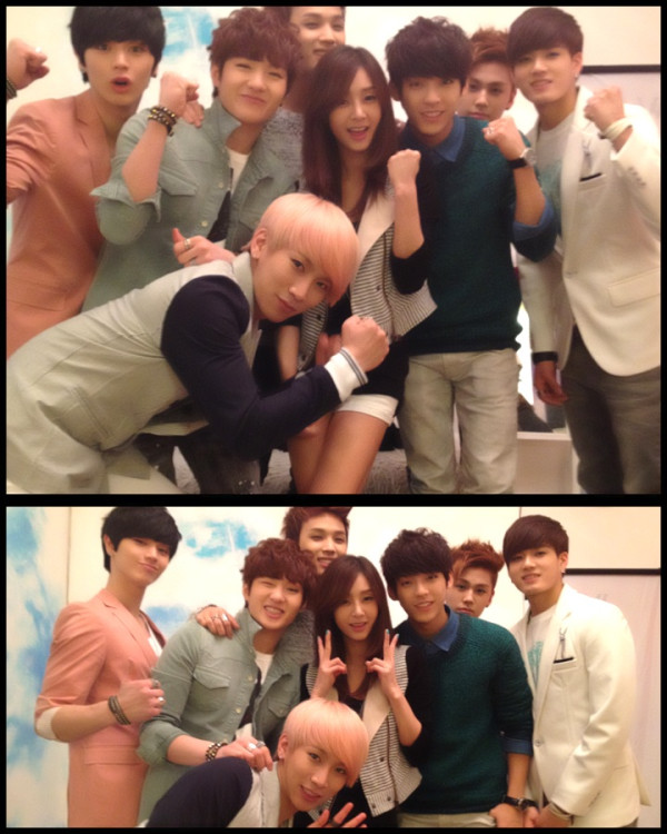 BTOB and G.Na