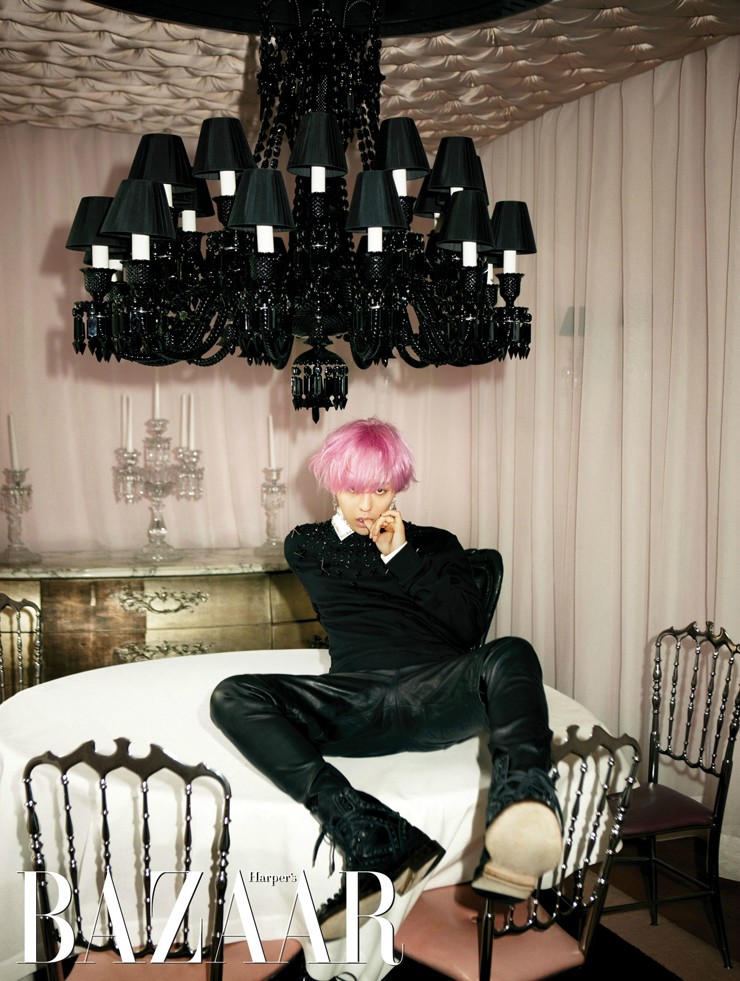 BIG BANG`S G-DRAGON FOR HARPER`S BAZAAR AUGUST 2012 - K-Pop Concerts
