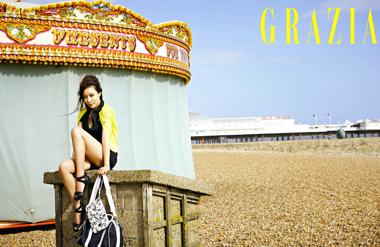 Kim Ah Joong - Grazia Magazine May Issue ‘13