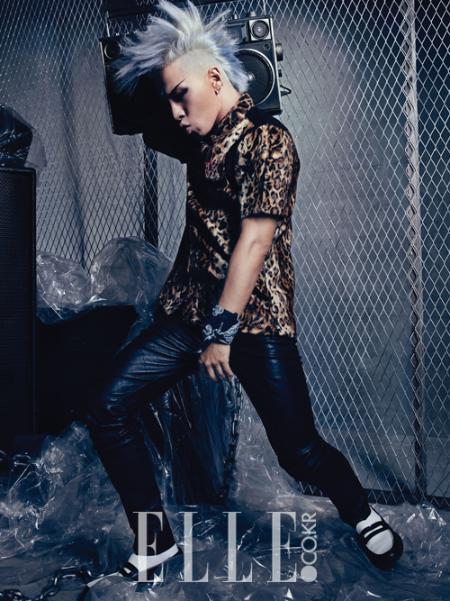 Big Bang Tae Yang - Elle Magazine November Issue ‘13 d