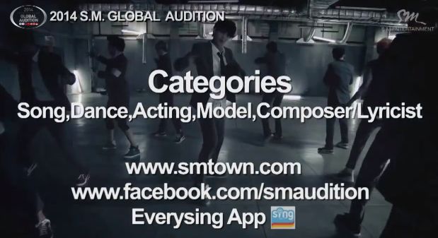 SMentertainment-global auditions