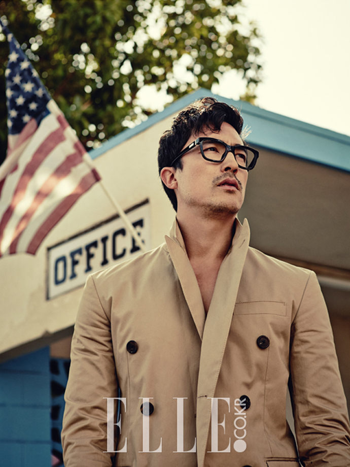 Daniel Henney and Kim Soo Hyun - Elle Magazine February Issue ‘14 c