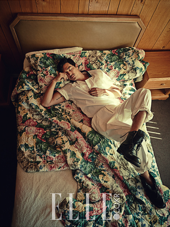 Daniel Henney and Kim Soo Hyun - Elle Magazine February Issue ‘14 d